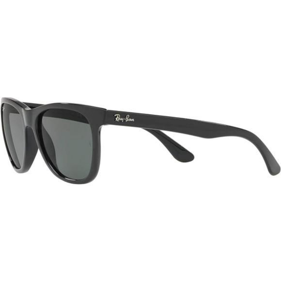 Ray-Ban RB4184 Square Sunglasses, Black/Green, 54 mm For Women And Men main image 4